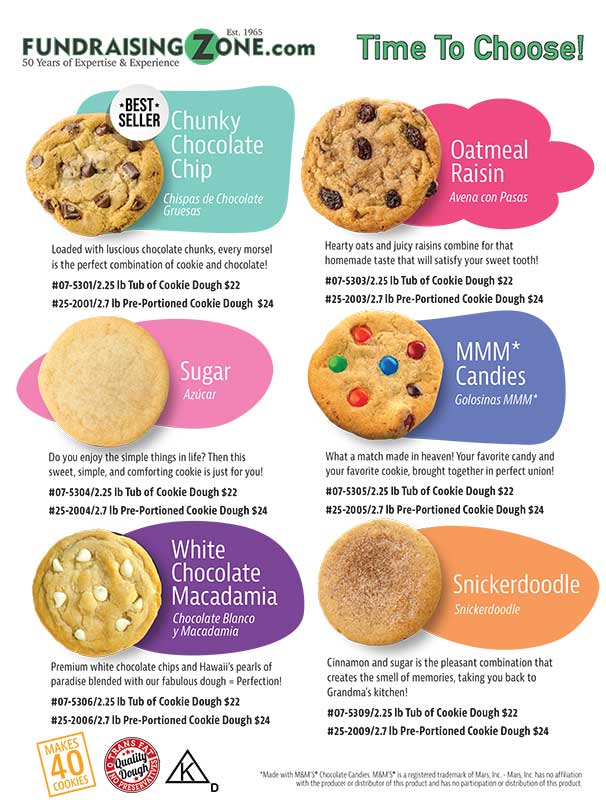 Fundraisingzone Cookie Catalog Cover