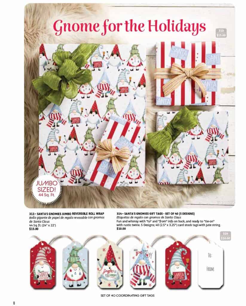 Our latest fundraising catalog showcases a charming Christmas holiday gnome, perfect for adding a festive touch to any decor. Ideal for school and organization fundraisers, this feature item is sure to excite potential supporters and generate generous donations.