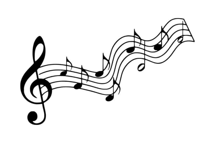 Musical Notes Graphic Promo For Music Fund Raising
