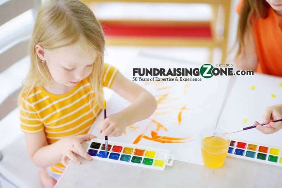 Preschool Art Fundraiser Ideas