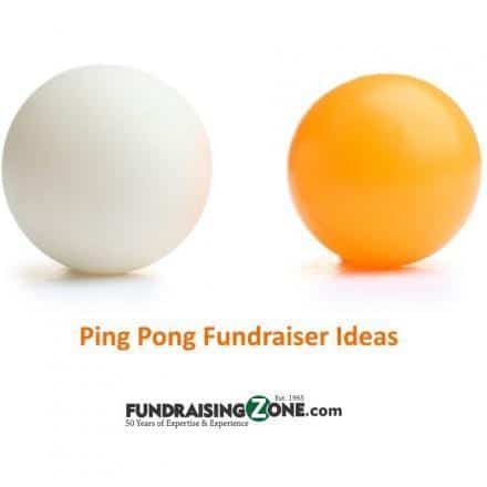 Ping Pong Fundraising Ideas