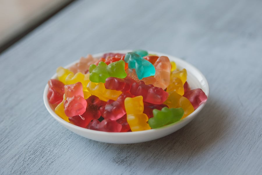 Bowl Full Of Gummy Bears