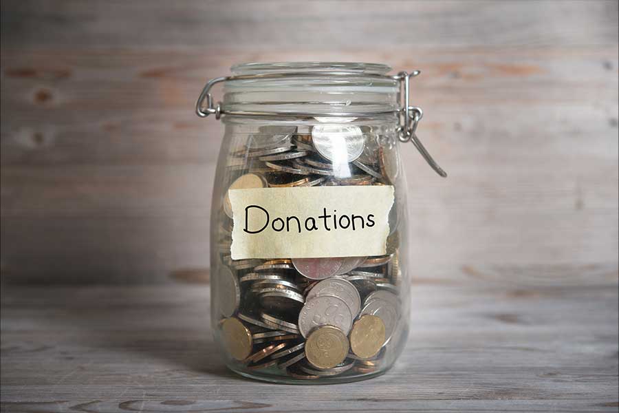 Jar of Donations