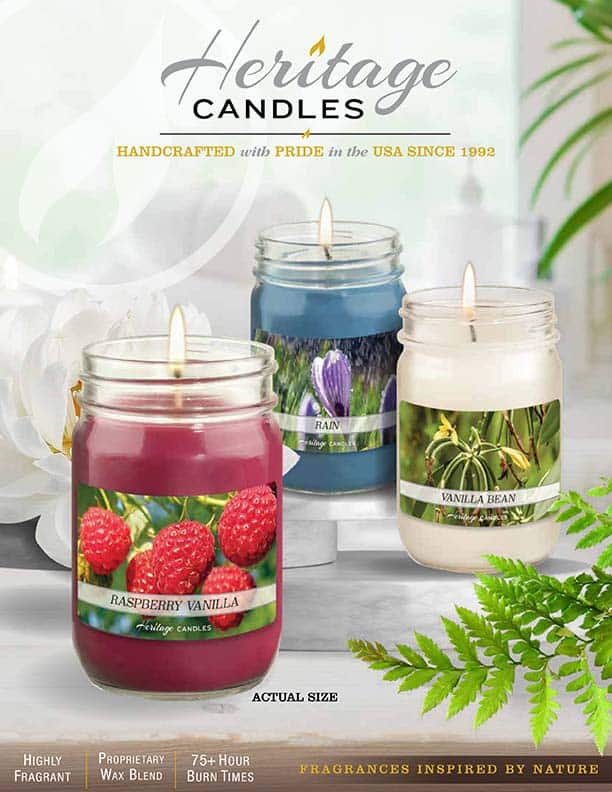 Introducing three exquisite jars of heritage candles as part of our premium fundraising catalog! Ideal for brochure fundraisers, these beautifully crafted candles are sure to be a hit at any school or organization's fundraising event. Elevate your fundraising goals with our unique selection of heritage candle jars, perfect for enhancing your table displays and captivate potential donors.