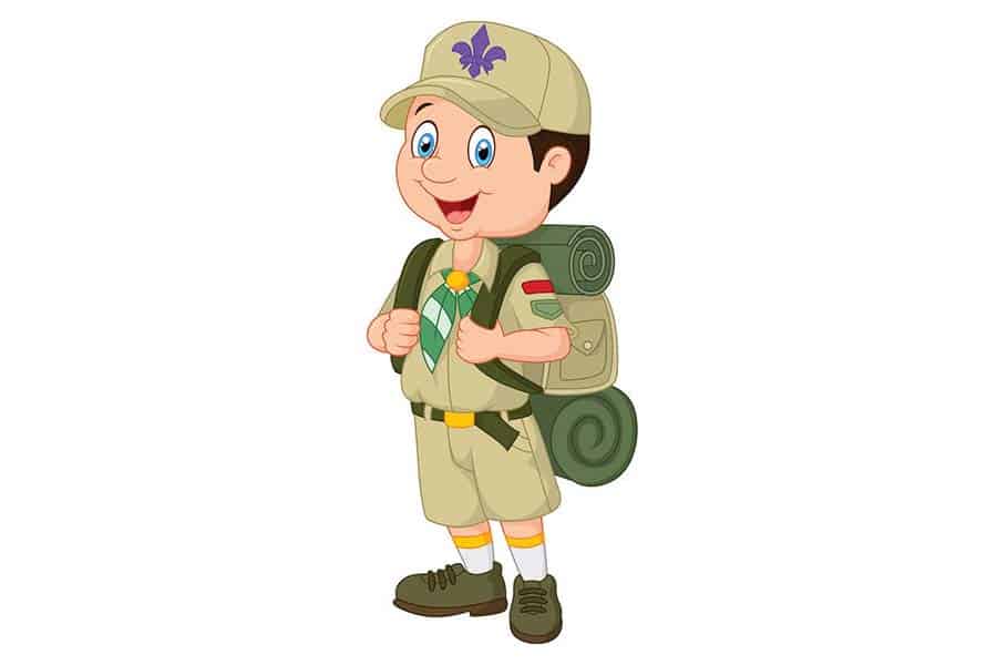 boy scouts of the philippines clipart