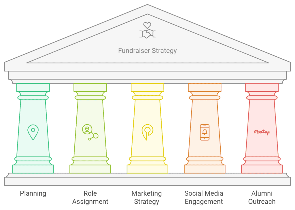 fundraising strategy list