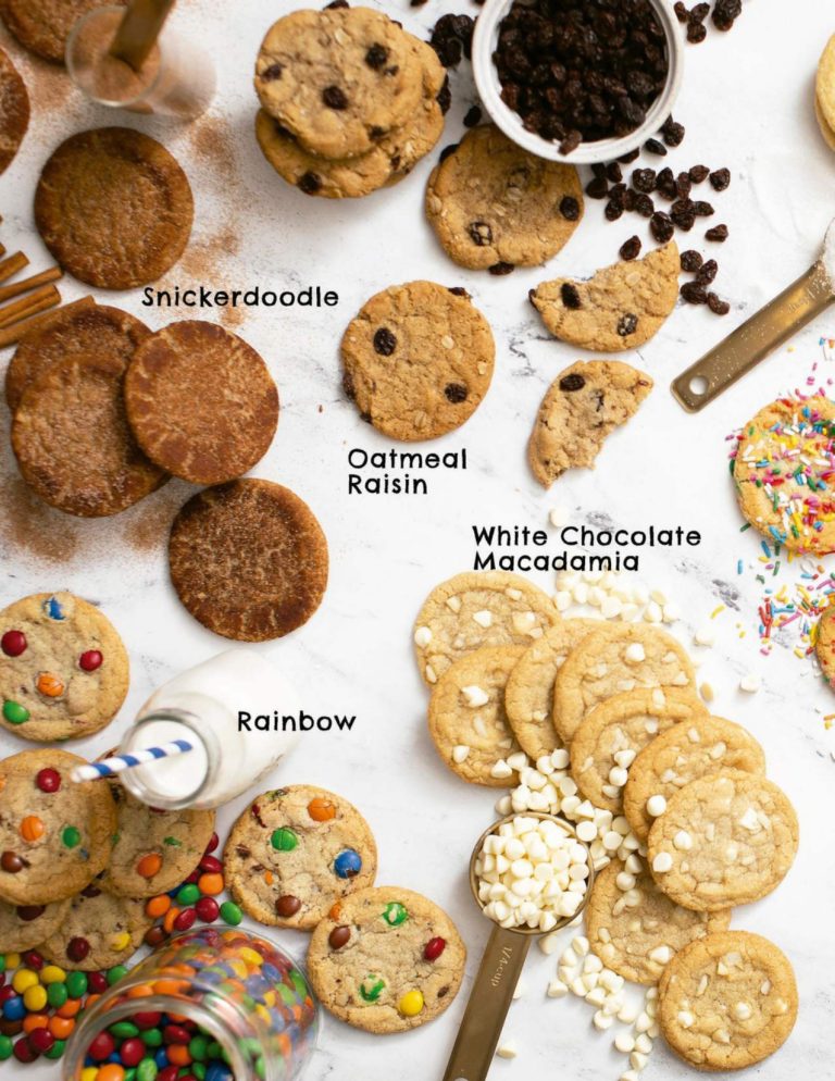 Cookie dough fundraiser flavors catalog page
