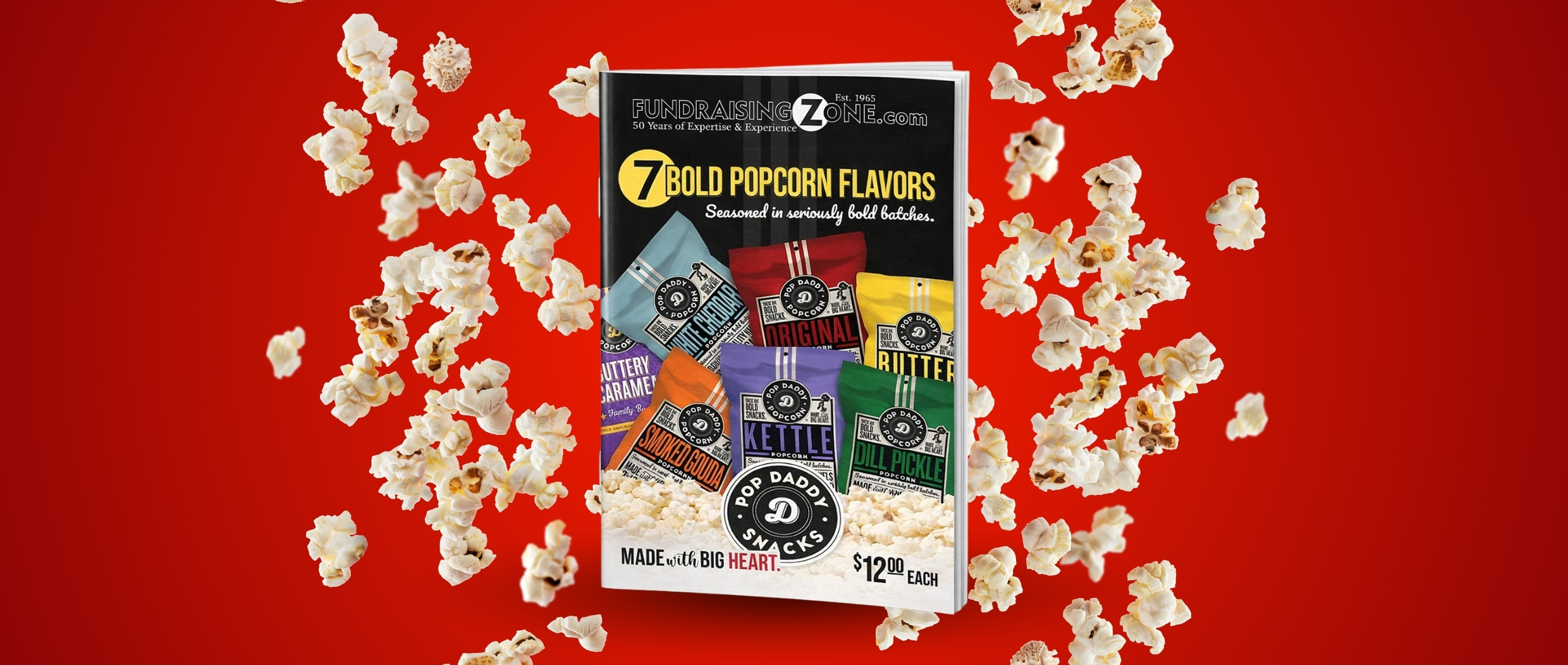 Pop Daddy Popcorn Fundraiser catalog